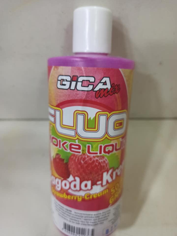 Gica mix fluo smoke liquid JAGODA-KREM